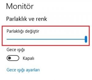 Windows 10 Ekran Parlaklığı Nasıl Ayarlanır Webdunya