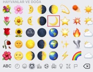 Messenger Karanlik Mod Ay Hilal Emojisi 300x233